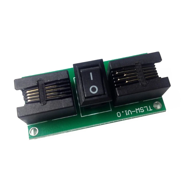 RJ11 Telephone Phone/Fax/ADSL Line Jack Coupler Switch Adapter Connector + Shell telephone adapter