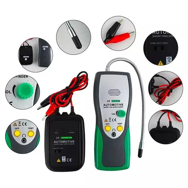 

Cable Tracker Automotive Short Open Circuit Finder Tester Car Repair Tool Tracer Diag 2 Wire Cables Type PK EM415pro Car