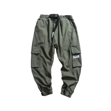 Модные брюки в американском стиле; Свободные повседневные однотонные брюки; Свободные Комбинезоны; мужская одежда; Ropa De Hombre; модные мужские брюки; DD6CK