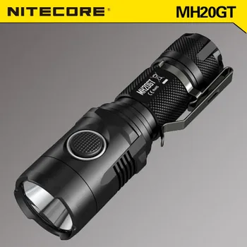

SALE! NITECORE MH20GT Rechargeable 7 Modes 1000LMs XP-L HI V3 LED Lamp Waterproof Flashlight Without 18650 Battery Free Shipping