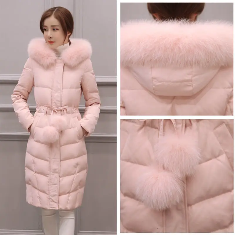 Down Jacket Women 2019 Winter Ultra Light Duck Basics Warm Female Coat Long Sleeve Outwear | Женская одежда
