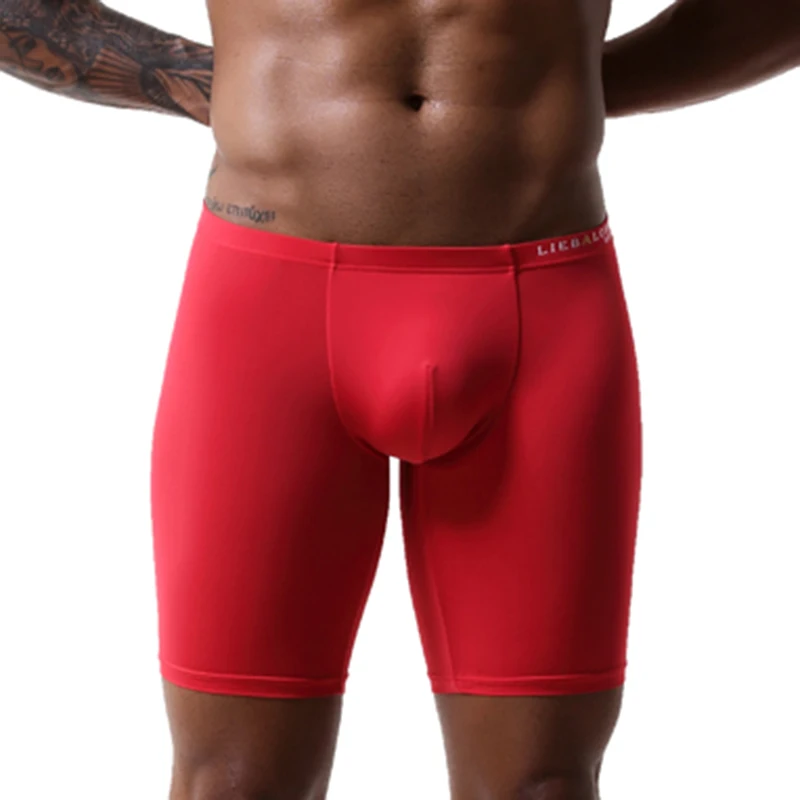 Men underwear Sexy Low Rise Breathable boxers High Elastic Underwear Boxers Viscose Trunks male panties