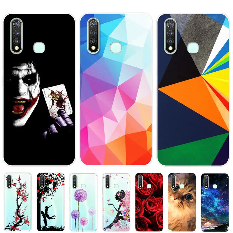 VIVO Y11 чехол 2019 силиконовый мягкий из ТПУ задняя крышка для Y19 Y17 Y15 Y12 защитный