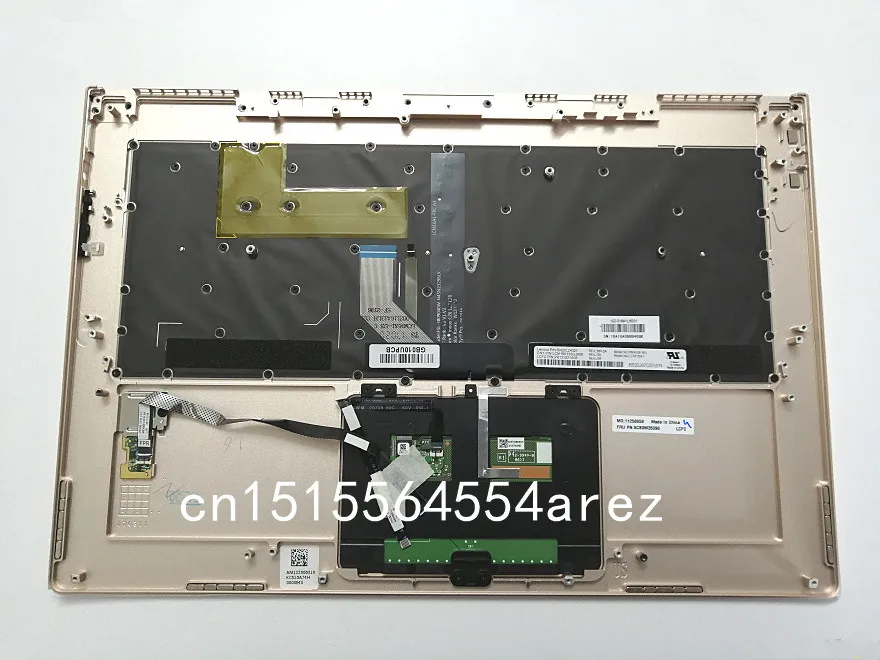 Ноутбук lenovo ideapad Yoga 910-13IKB с датчиком отпечатка пальца Упор для рук чехол/Русская клавиатура крышка 5CB0M35096