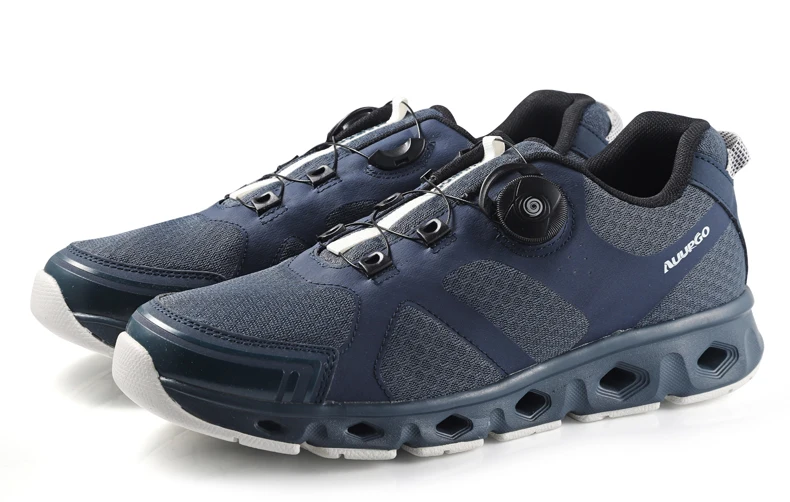 2020 AUUPGO non-locking mtb shoes bicycle sneakers cycling shoes road mountain bike shoes men leisure ultralight breathable blue