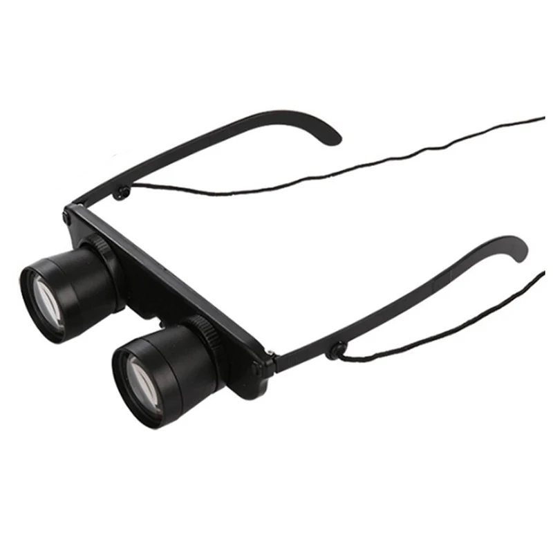 Schwarz 3x28 Brille Vergroesserungsglas Lupenbrille Brillenlupe Glaeser Stil Angel Reise Fernglas Theater Lup Fisch Optics Ferng