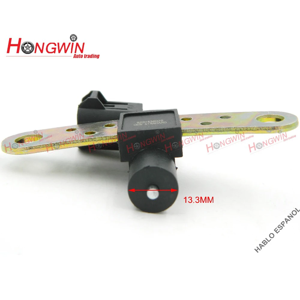 Genuine No.:8200436025 Crankshaft Position Sensor Fits Renault Clio Megane Modus Twingo Kangoo Thalia Dacia Logan 7700101969 crankshaft position sensor