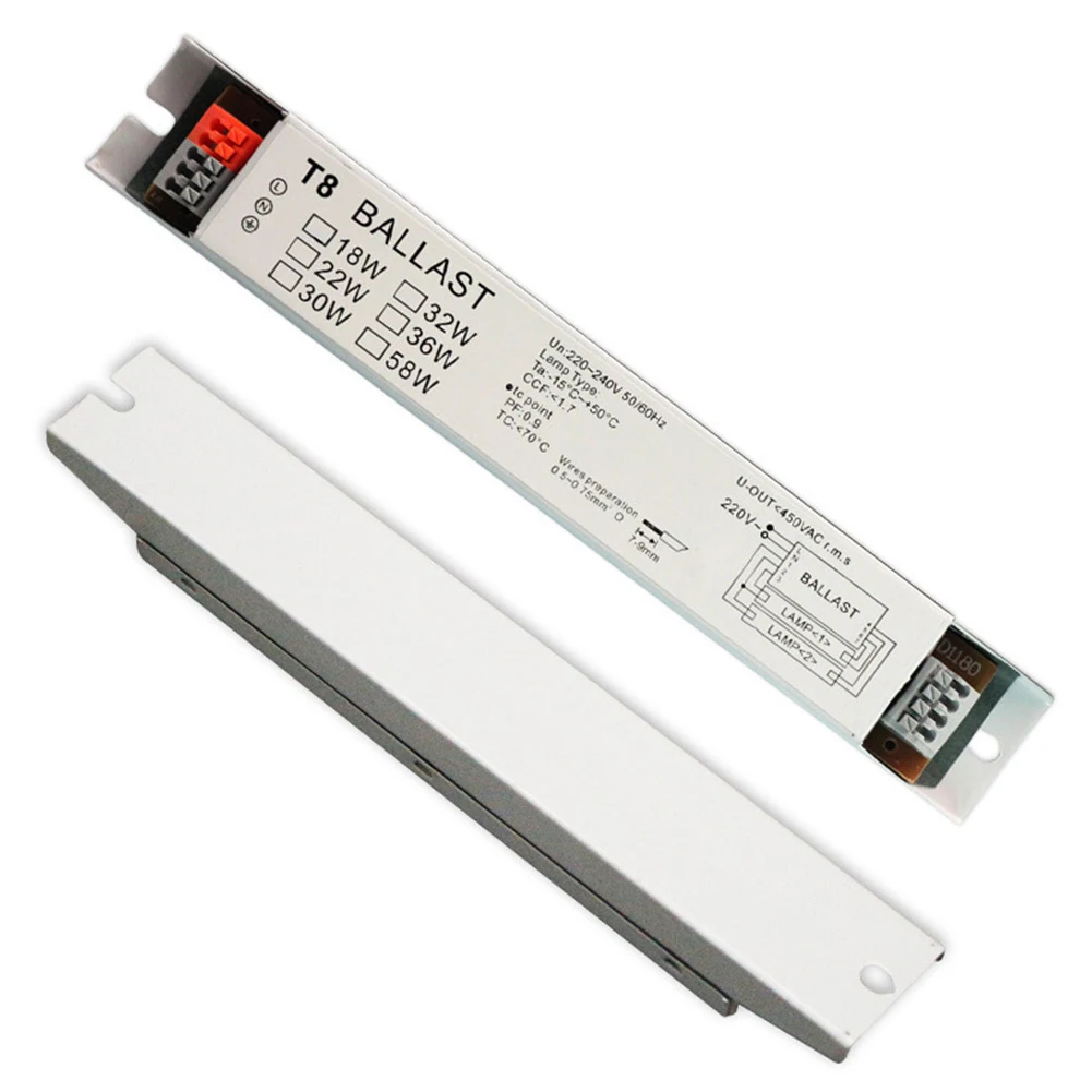 

220-240V Bulb T8 Instant Electronic Lamp Fluorescent Lamp Start Wide Voltage Universal Ballast