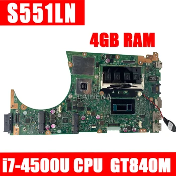 

S551LN MB._4G/I7-4500U/AS GeForce V2G 90NB05F0-R000 Mainboard For ASUS K551L K551LB K551LN S551L S551LB R553L Laptop Motherboard