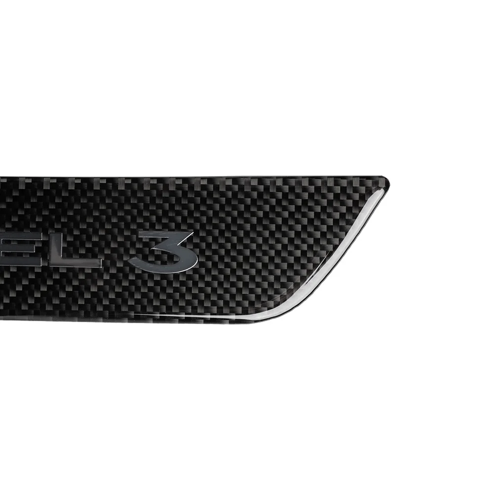 Replacement For Tesla Model 3 4pcs/set Door Sill Protector Door Steps Protective Cover Trim Carbon Fiber Sticker