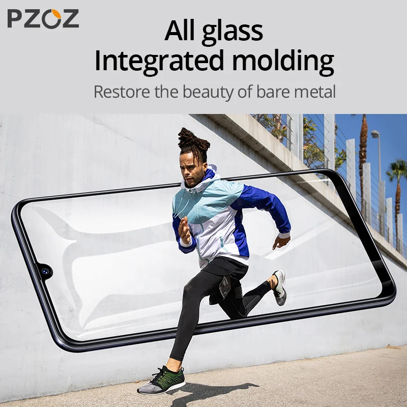PZOZ закаленное стекло для samsung Galaxy A50, Защитное стекло для экрана samsung Galaxy A50, защита экрана мобильного телефона Flm 9H