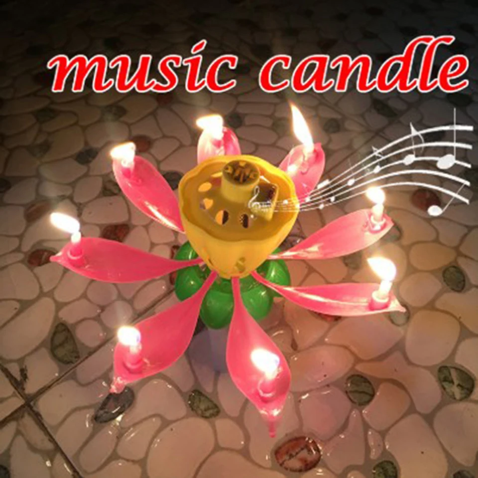 Music Birthday Cake Candles (14)
