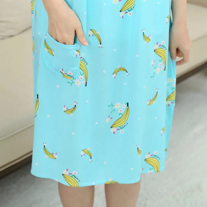 Для женщин свободная ночная рубашка трусы Винтаж StyleFloral ночная рубашка ночная одежда для отдыха, одежда для сна
