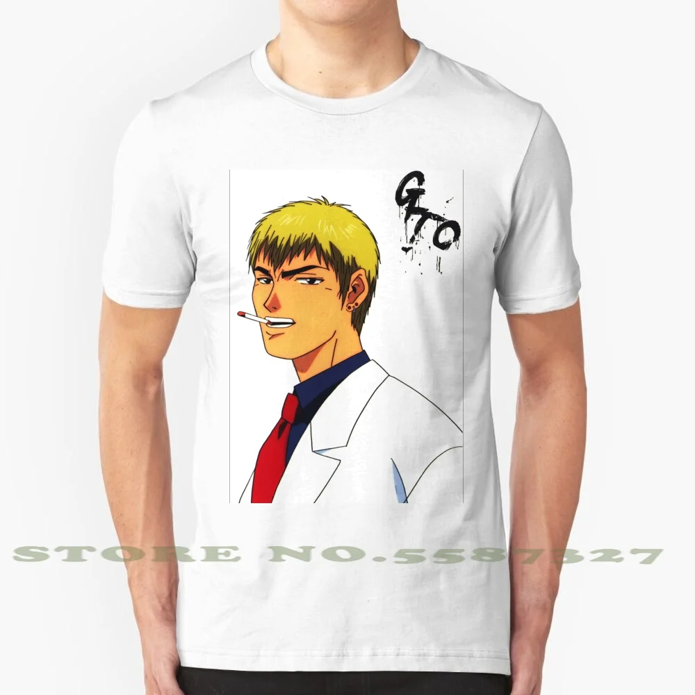 Onizuka-Gto Модные Винтажные футболки Onizuka Eikichi Gto большой учитель Аниме Манга Япония