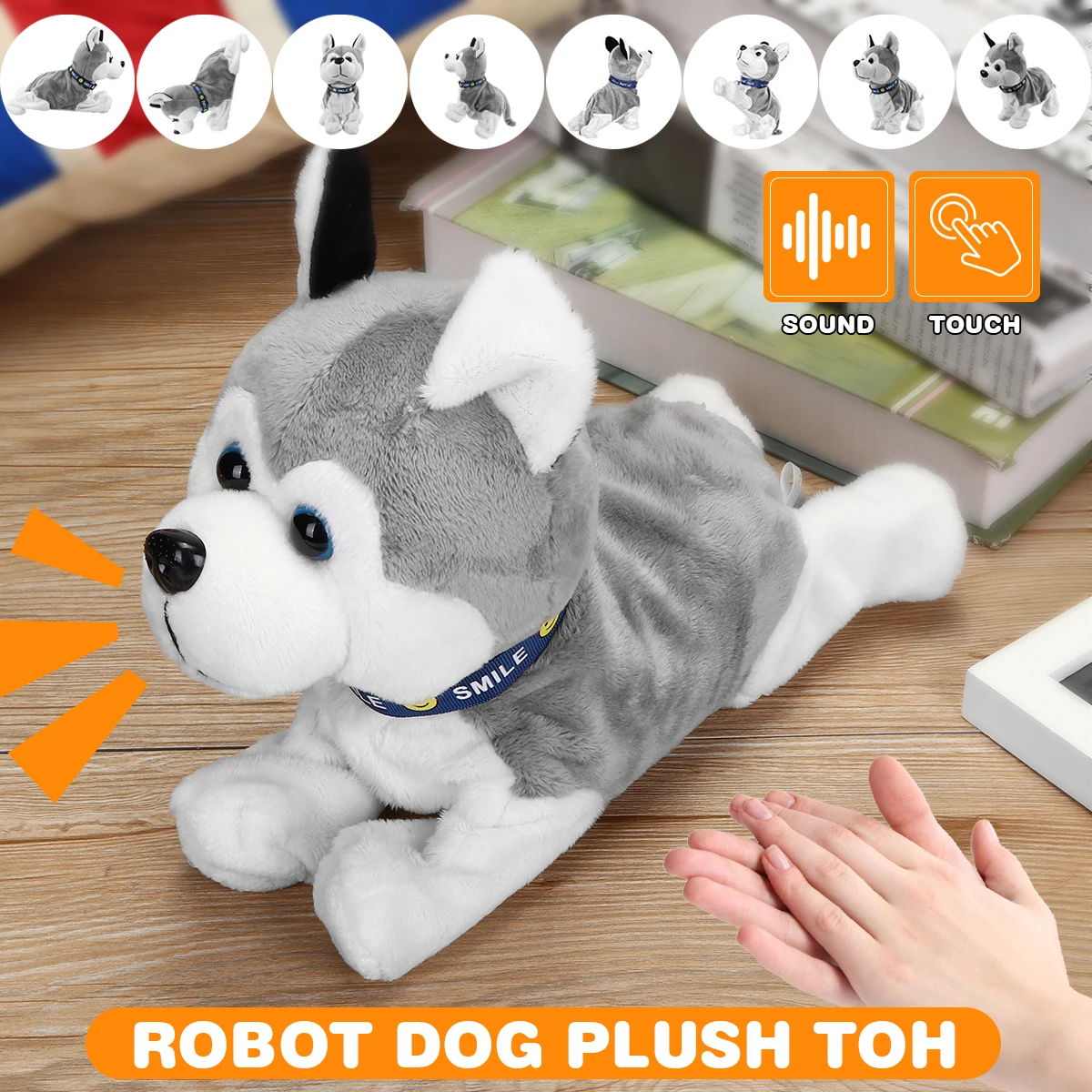 plush robot dog
