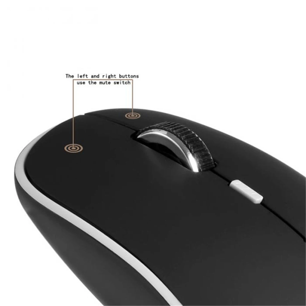 2.4Ghz Wireless Keyboard + Mouse Combo for iOS Windows 10/7/XP Android Laptop PC Wireless Mice And Keyboard Set W/ USB Receiver