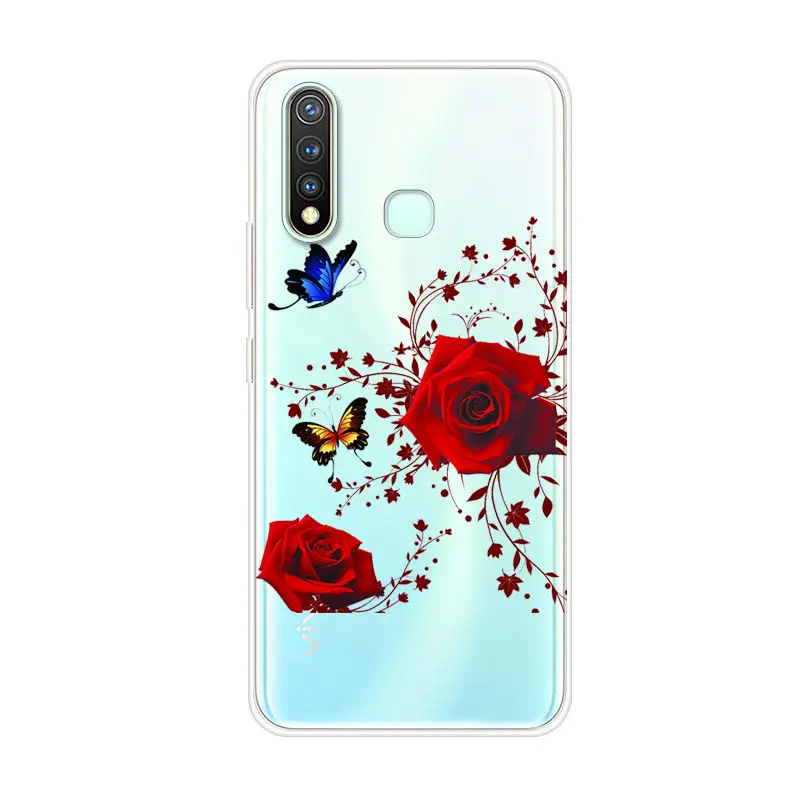 VIVO Y19 силиконовый чехол ТПУ мягкий чехол для телефона для VIVO Y19 Y 19 VIVOY19 задняя крышка чехол