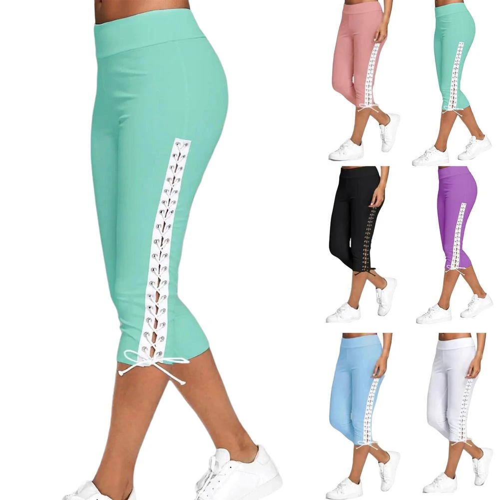 Three Quarter Length Yoga Pants