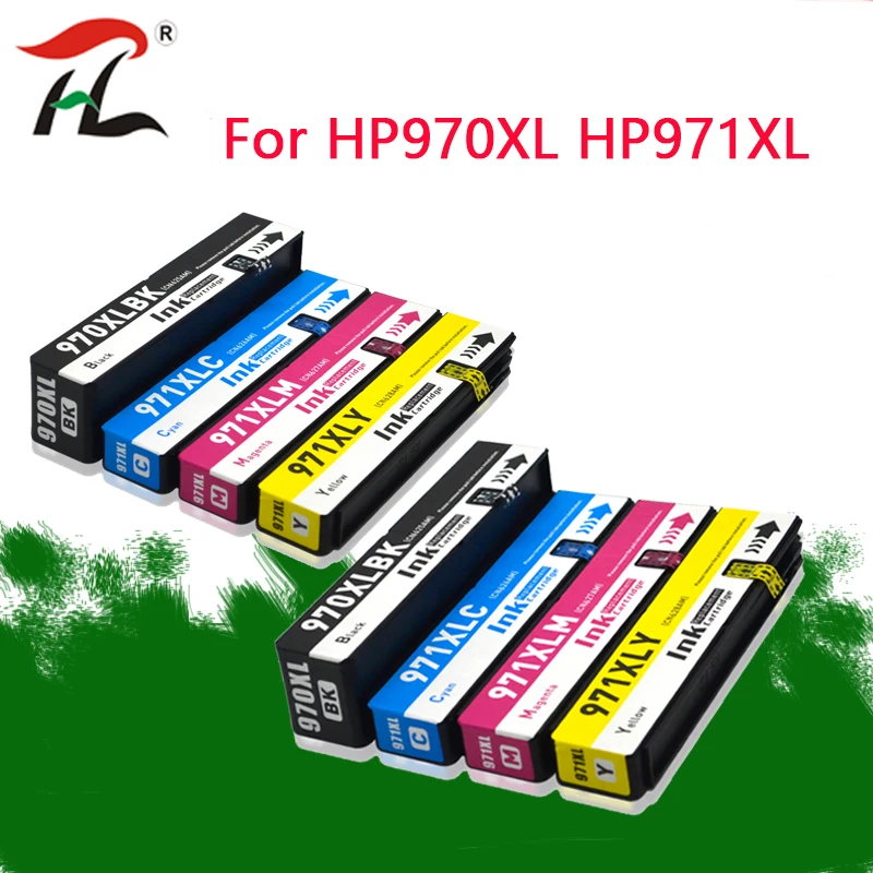 

2SET Compatible for HP970XL 971XL Ink Cartridge HP OfficeJet X451dn X451dw X476dn X476dw X551dw X576dw X451 X476 X551 inkjet