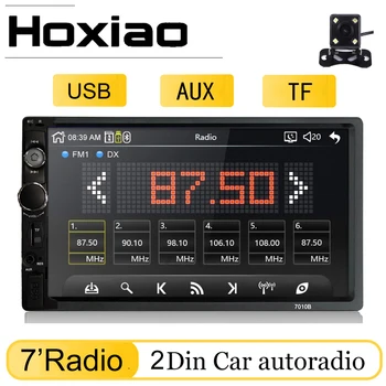 

Hoxiao 2 Din Car Radio 7'' MP5 Player With Camera Touch Resistive Screen Bluetooth For Universal Car 2DIN HD 7 Inch Auto Radio