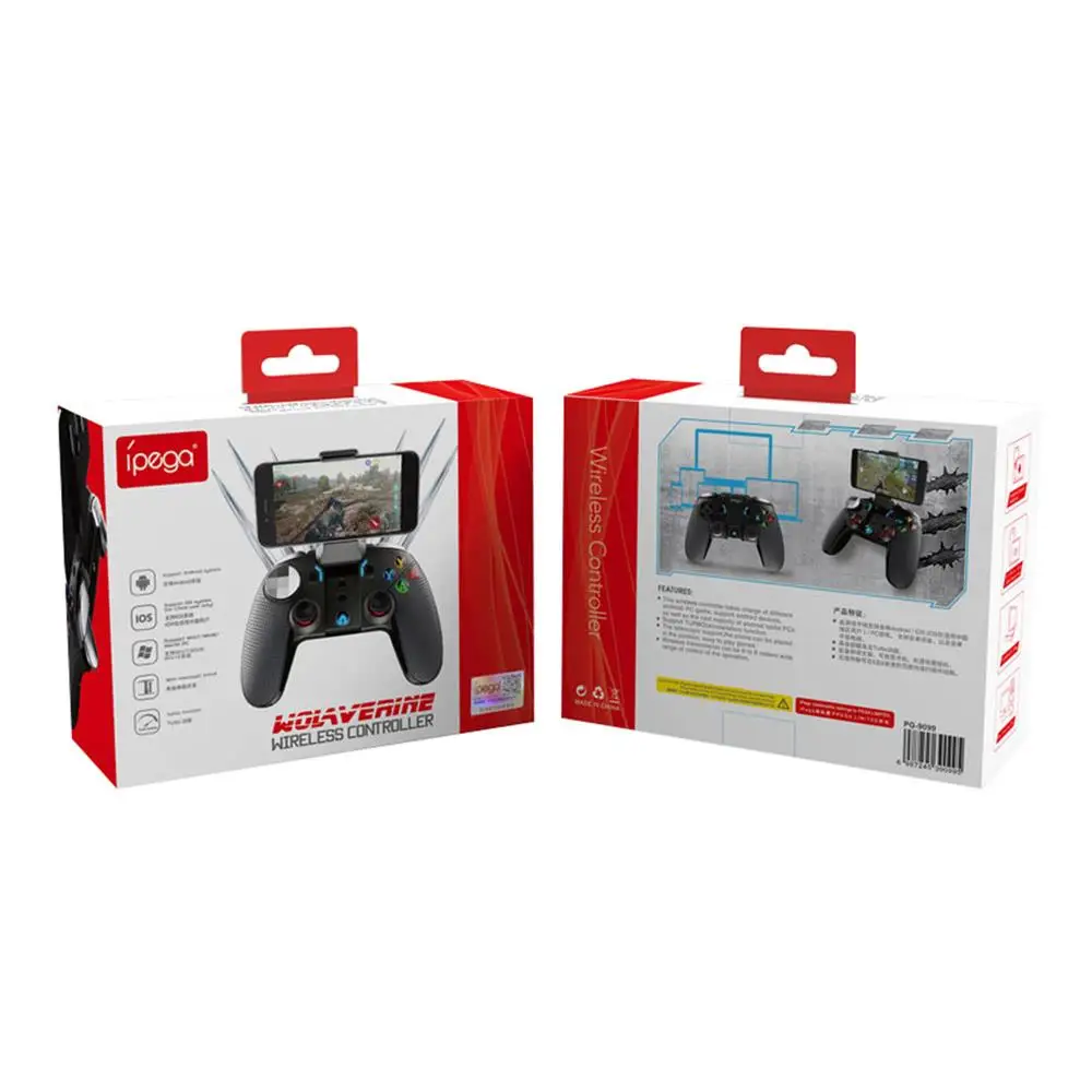 Новейший iPega PG-9099 беспроводной Bluetooth геймпад DualVibration Shock игровой контроллер Джойстик для Xiaomi samsung Android устройства