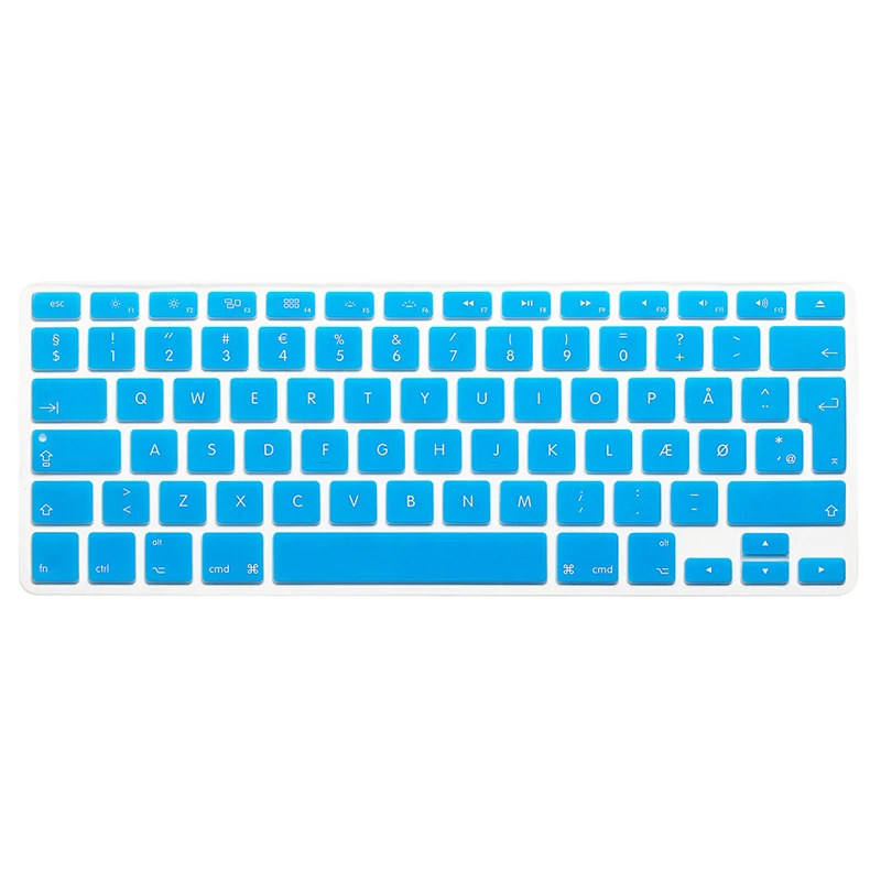 DenmarkLetters наклейка на клавиатуру s для ноутбука Macbook Air retina 11 12 13 Pro 13,3 15,4 чехлы на клавиатуру датские наклейки - Цвет: DMUSLB