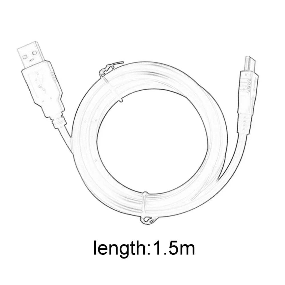 1,5 м портативный USB-type C зарядный кабель для игровой консоли кабель питания для консоли nintendo Switch USB зарядный кабель