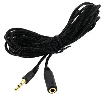 

5M 16ft 3.5mm Female to Male F/M Headphone Stereo Audio Extension Cable Cord