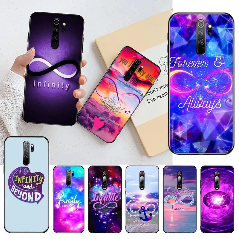 HPCHCJHM infinity on фиолетовый милый чехол для телефона Redmi Note 8 8A 8T 7 6 6A 5 5A 4 4X 4A Go Pro |