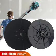 

1pc Sanding Disk Drywall Sander Hook And Loop 8hole 9" 230mm Backup Pad With 6mm Thread Tools & Workshop Equipment Accessories