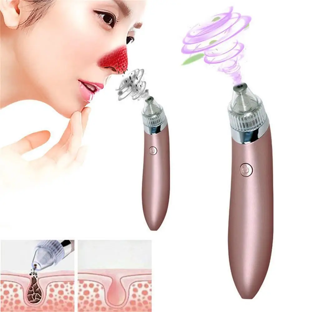 

Electric Facial Pore Vacuum Suction Removal Machine with 5 probes to remove dead skin professional tools for Facial care
