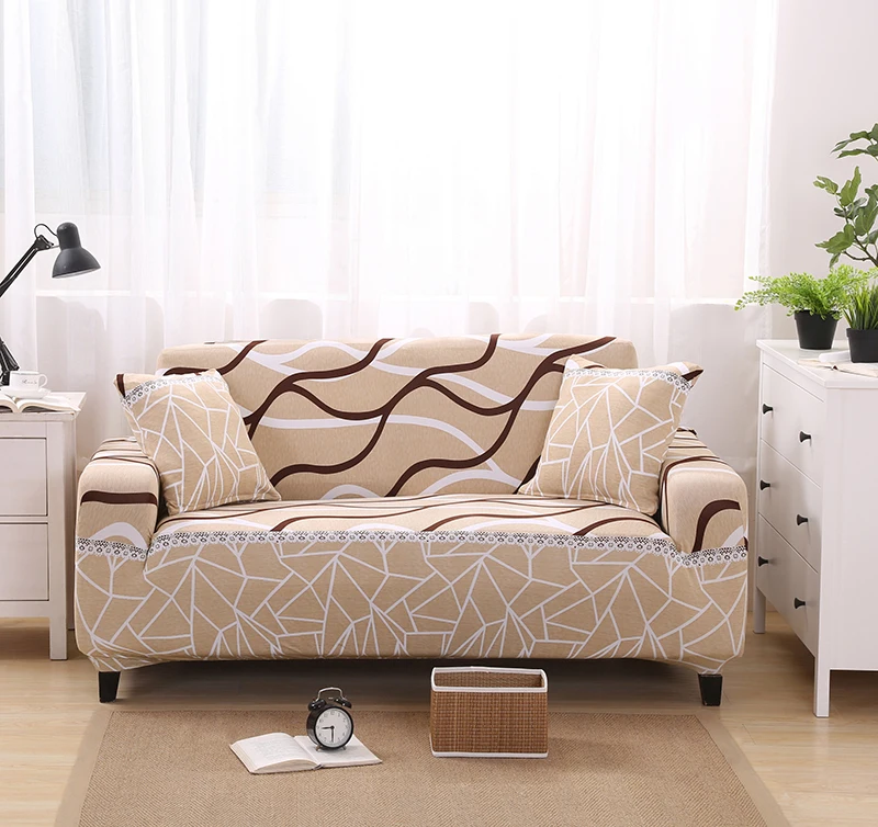 1 шт., чехол для дивана в скандинавском стиле, эластичный плотный чехол, все включено, чехлы для дивана, чехлы для дивана, для гостиной, защита мебели