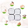 100P/50P 4x4cm Muscle Stimulator Electrode Pads Non-woven Fabric Self Adhesive Replacement Pads for Tens Digital Machine 5