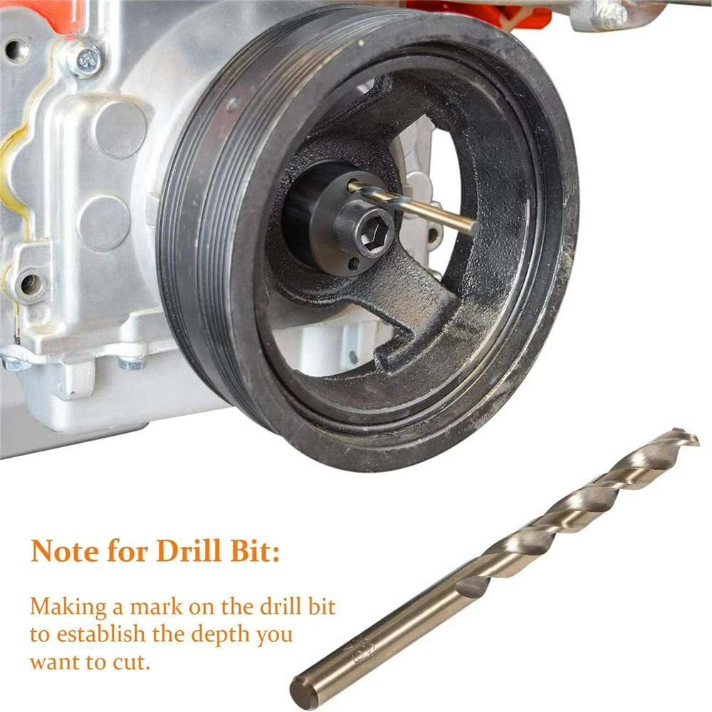 Crank Pin Kit for LS1 LS2 LS3 LT1 LQ4 LQ9 LSX LSA 5.3 6.0 Crankshaft Damper Drill Pinning Fixture Tool