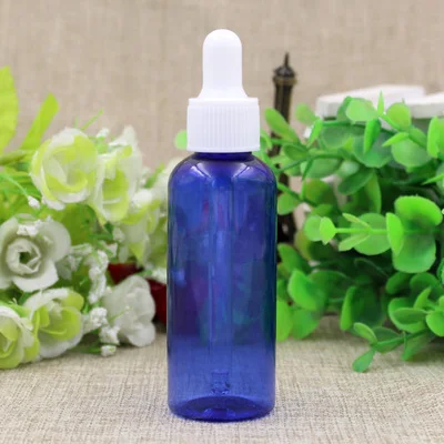 Model 2 50ML Clear/Brown/Blue/Pink PET Plastic Travel Convenient Essential Oil Bottle,DIY Empty Cosmetic Essence/Serum/Perfume Container - Цвет: Model 2