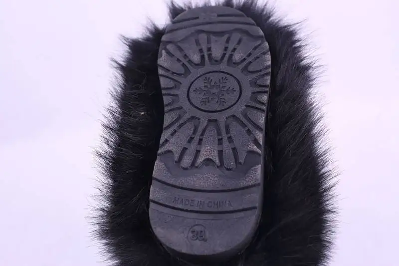 ASILETO/детские зимние ботинки зимние женские Роскошные теплые ботильоны с искусственным мехом г. Женская Белая обувь женские ботинки, большие размеры 25-33