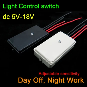 

DC 5V~12V Light Control Switch/Lamp Control Switch/Night Work / day Off Light Sensor Switch Controller for Corridor Hotel Family