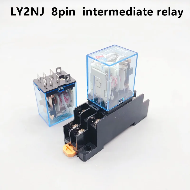1 шт. LY2NJ HH62P HHC68A-2Z электронная Микро Мини электромагнитное реле 10A 8PIN катушки DPDT с основного разъема DC12V,24V AC110 AC220V