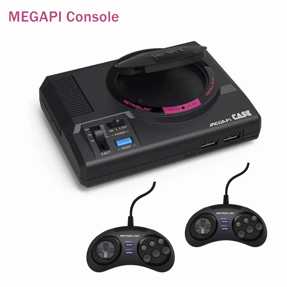 Консоль для видеоигр Raspberry Pi 3B Megapi игровой приставка с подключением к сети ретро и