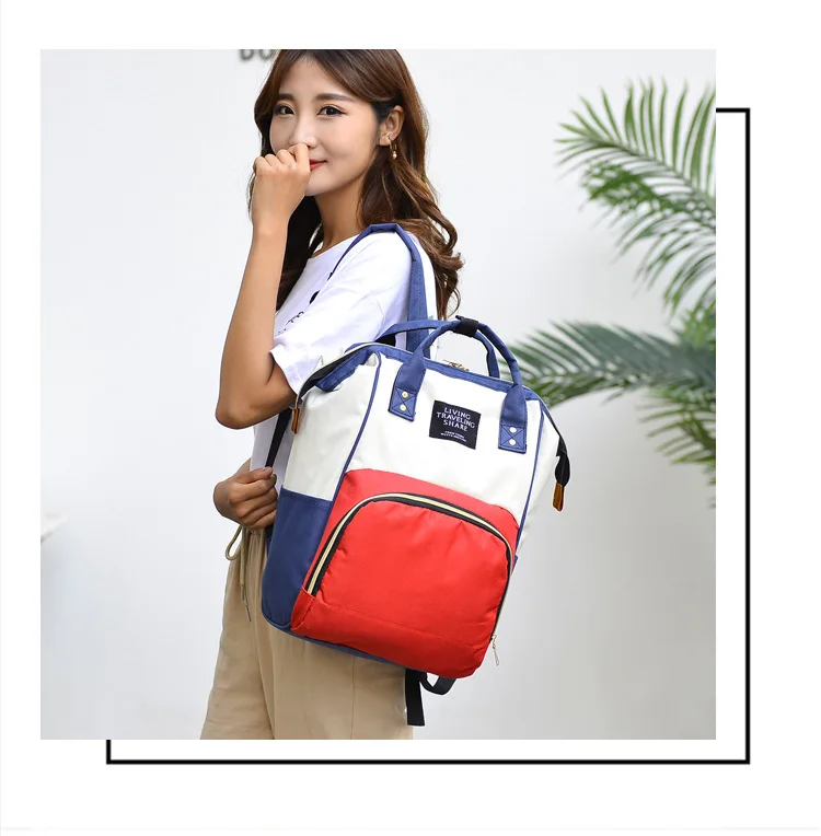 Новая многофункциональная сумка для кормления рюкзак для мам рюкзак на молнии большой емкости дорожная сумка для беременных пеленки