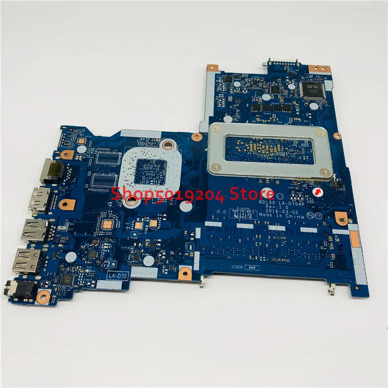 New  For HP 15-AY Laptop Motherboard BDL50 LA-D704P SR2EY i5-6200U CPU 854937-601 854937-001 854937-501 