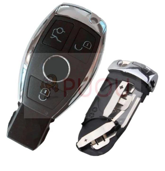 3 кнопки дистанционного ключа BE 433 МГц/315 МГц 2 батареи для Mercedes Benz 1998-2012 для Mercedes Benz A B C E G R S Class CL CLS GL