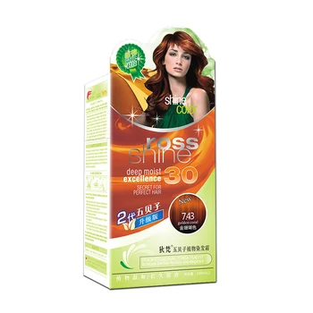 

Wholesale 8 Colors Fast Hair Dye Rose Red Hair Color Cream Plant Hair Dye