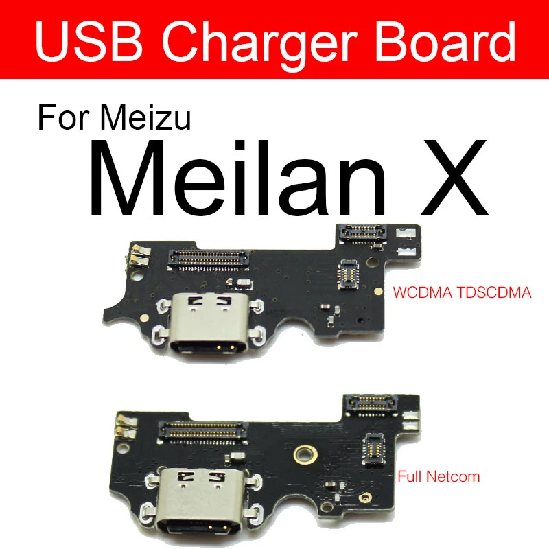 Usb-разъем для зарядки порт плата Meizu Meilan X зарядное устройство соединительный