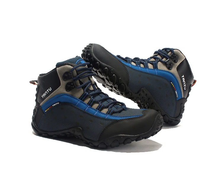 Треккинговая обувь для мужчин, водонепроницаемая походная обувь, кожаная мужская уличная горная обувь, походные кроссовки, большие размеры 39-46