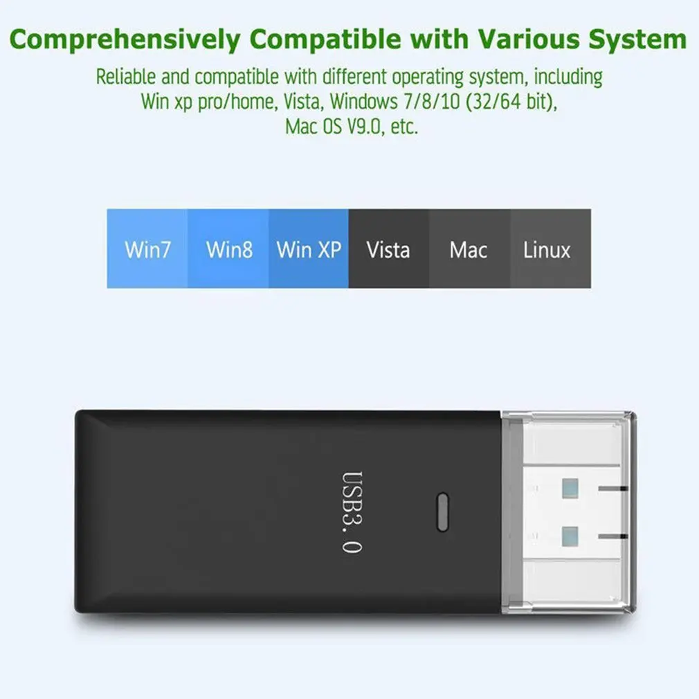 USB 3 0 High Speed Multi interface Memory Card Reader Adapter For Micro SDXC TF T 5