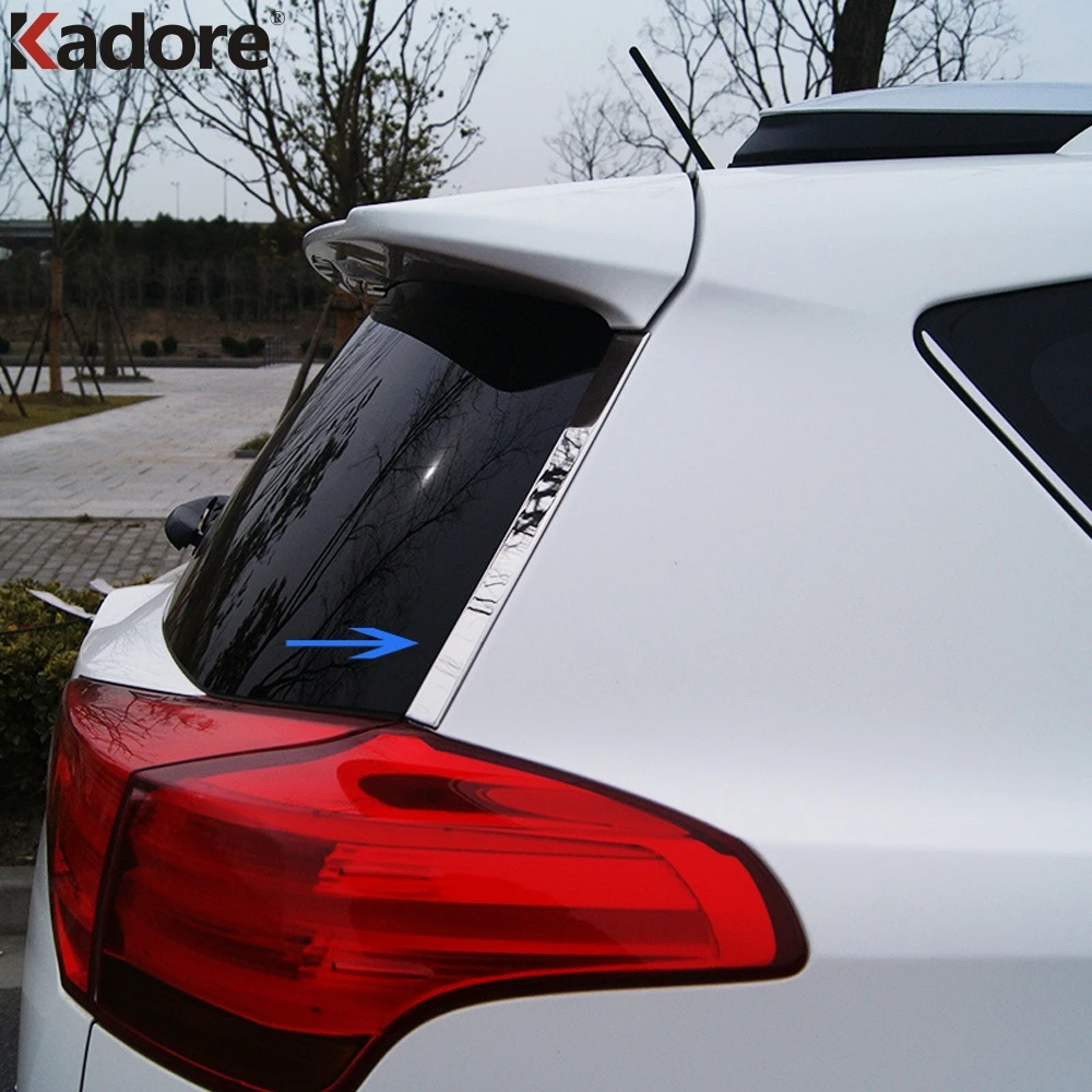 Для Toyota RAV4 RAV 4 2013 2014 2015 наклейка из нержавеющей стали для заднего багажника