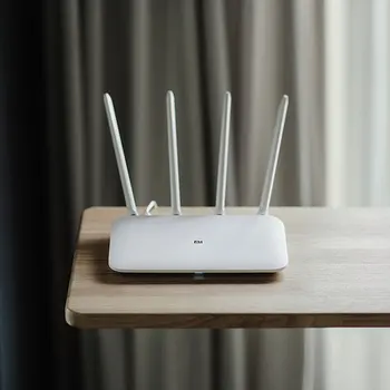 

Router 4 Wireless Home Wall-Penetrating Wifi Dual-Band High-Speed Fiber Optic Port Indoor Wireless Network Router