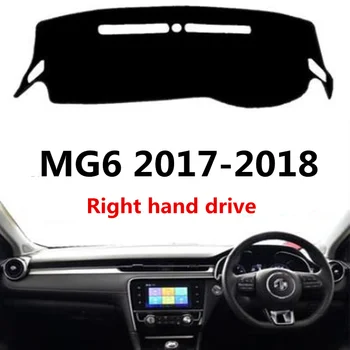 

Cross Car Accessories Interior Right Hand Drive Car Dashboard Cover Rug for MG6 2017-2018 Polyester Fiber Auto Protective Mat
