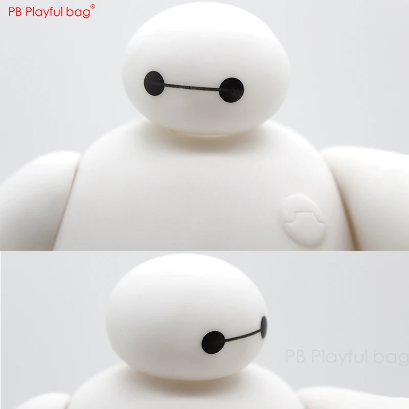 14 см Baymax фигурка фанатов Baymax любит украшение автомобиля из ПВХ Детская кукла игрушки Baymax Коллекционная подвижная фигурка-модель Рождество HD32